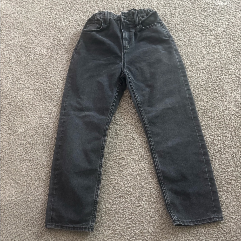 Old Navy Black High-Waist Jeans with Elastic Waistband